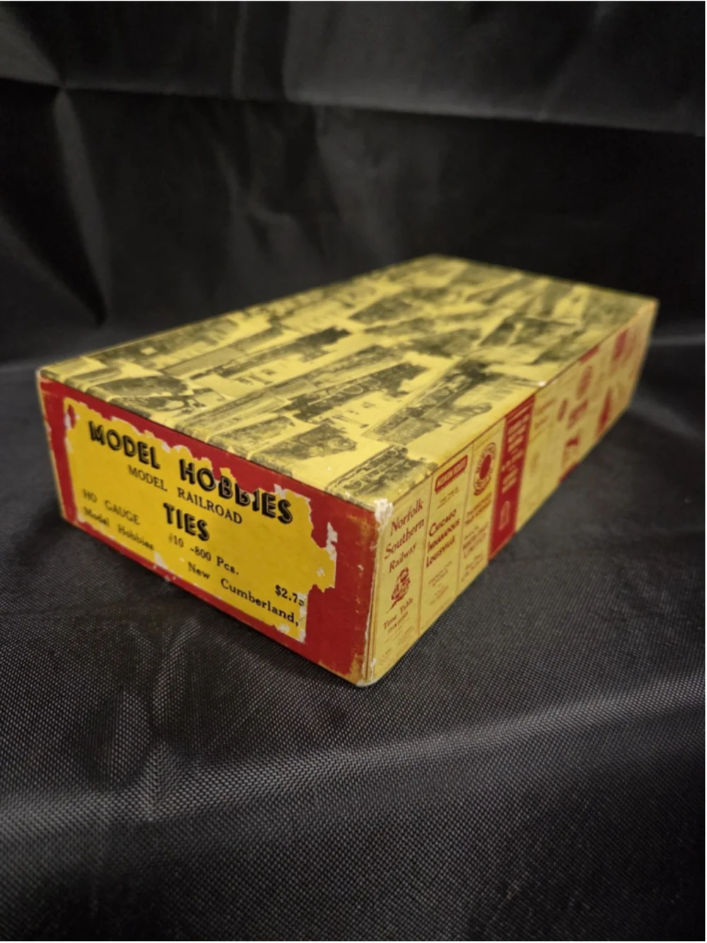 Model Hobbies Railroad Ties HO Gauge Original Box